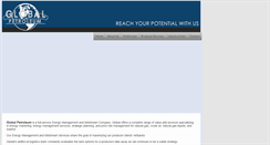 Desktop Screenshot of global-petroleum.com